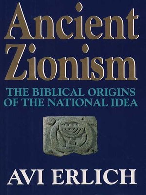 cover image of Ancient Zionism